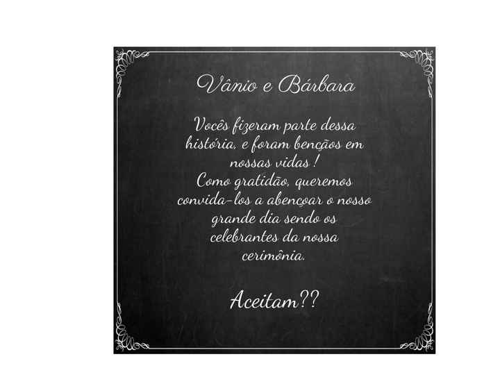 Convite ao Celebrante