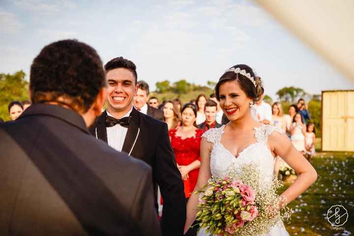 Meu buquê - Casamento Carol e Carlos