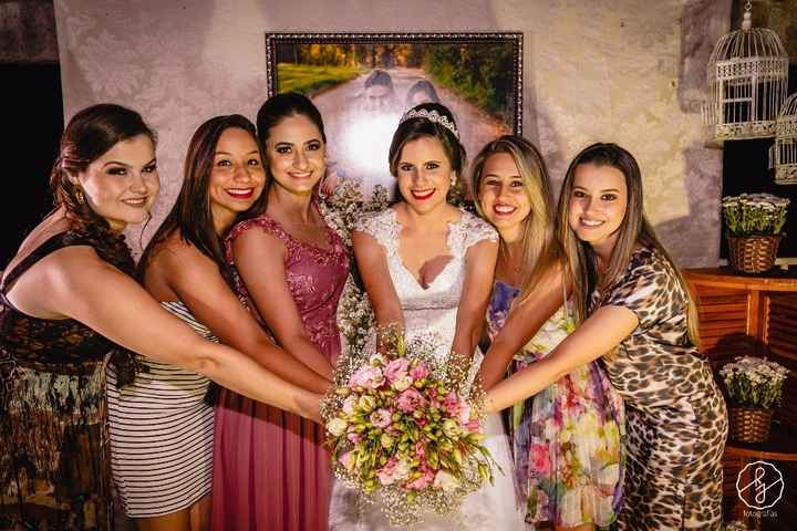 Meu buquê - Casamento Carol e Carlos