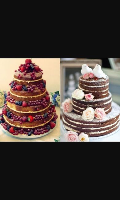 Casamento rústico - bolo tradicional ou naked cake? - 1