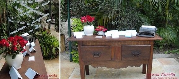 Inspira&ccedil;&atilde;o - M&aacute;quina de escrever na decora&ccedil;&atilde;o