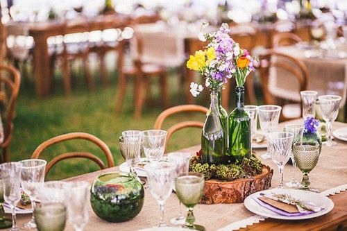 Inspira&ccedil;&atilde;o - Tronco de arvore na decora&ccedil;&atilde;o