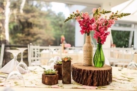Inspira&ccedil;&atilde;o - Tronco de arvore na decora&ccedil;&atilde;o