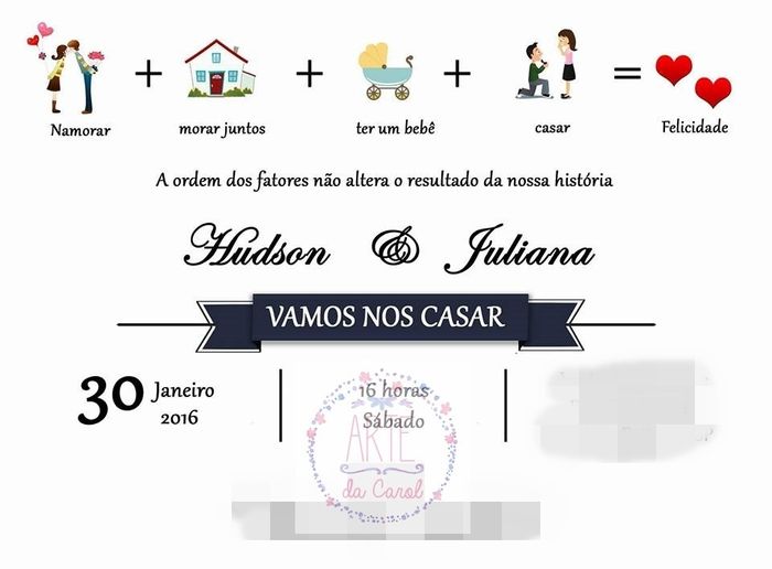 Convite historia