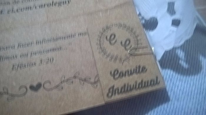 Convite Individual DIY