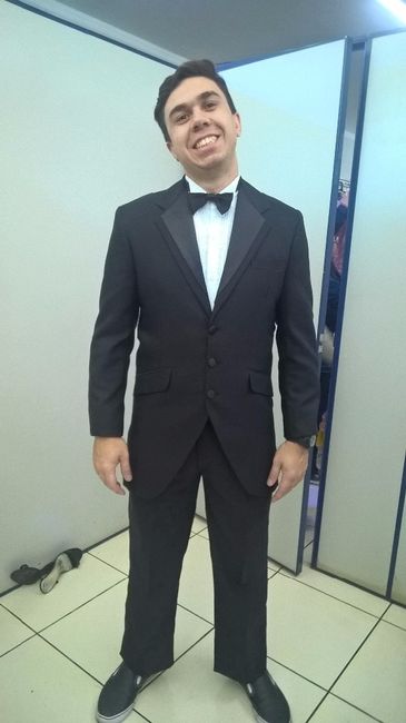 82 dias - Roupa do noivo - Casamento Carol e Carlos