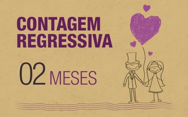 2 meses - Casamento Carol e Carlos