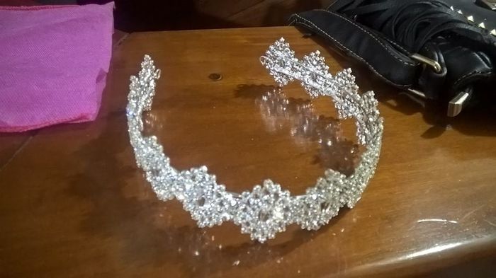 A tiara Casamento Carol e Carlos