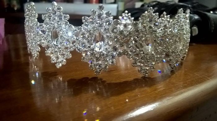 A tiara Casamento Carol e Carlos