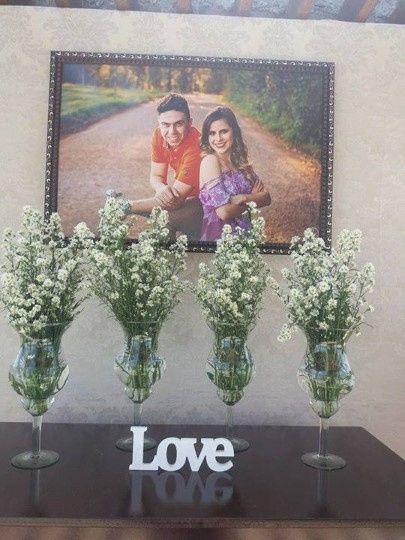 Decoração, fotos não oficiais - Casamento Carol e Carlos