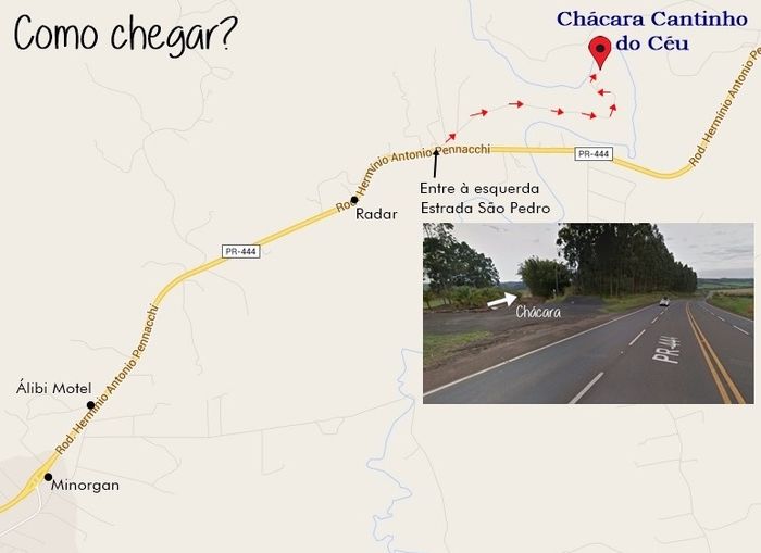 Mapa para convite