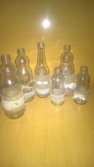 Garrafas DIY