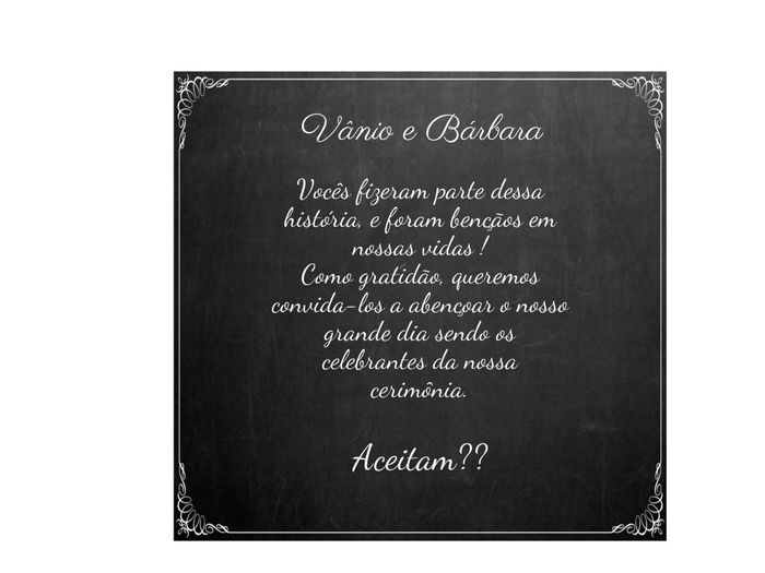 Convite ao Celebrante