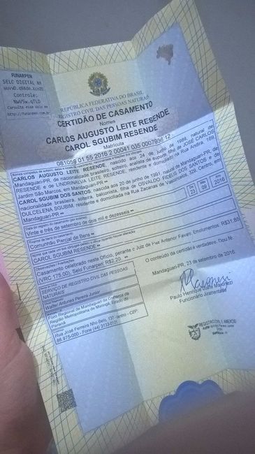 DICA DE CASADA - Casamento Civil