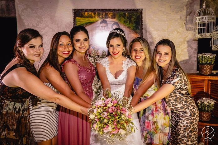 Meu buquê - Casamento Carol e Carlos