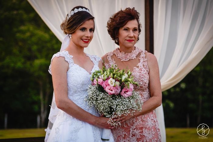 Meu buquê - Casamento Carol e Carlos