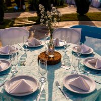 Centro de mesa - Garrafas DIY _ Casamento Carol e Carlos