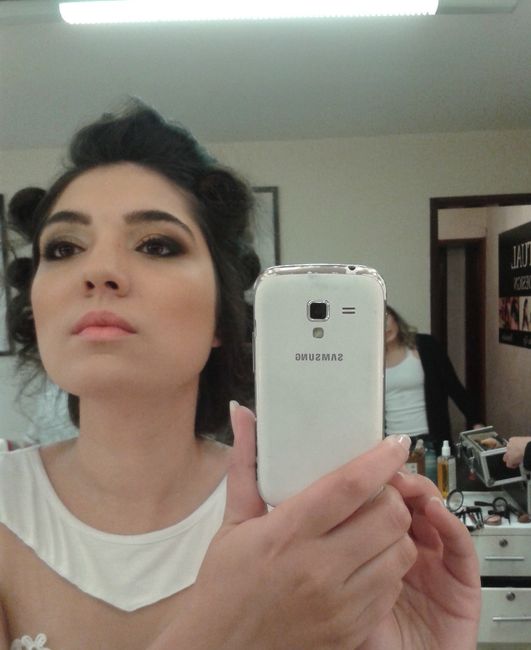 Teste maquiagem (airbrush)