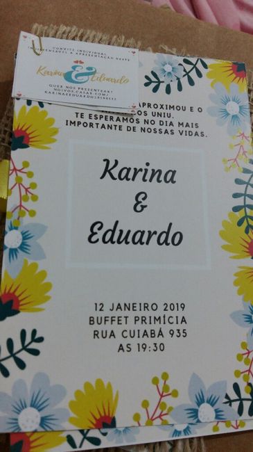 Convite  Casamento - 2