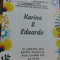 Convite  Casamento - 2