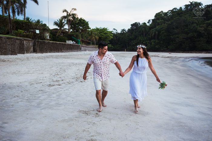 Pré-wedding na Praia - 2