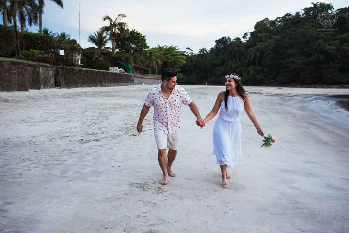 Pré-wedding na Praia - 2