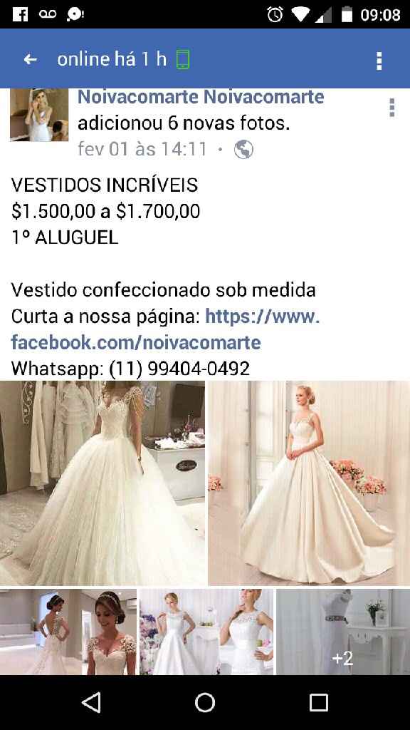 a parte mais legal do casamento "vestido" rs. - 1