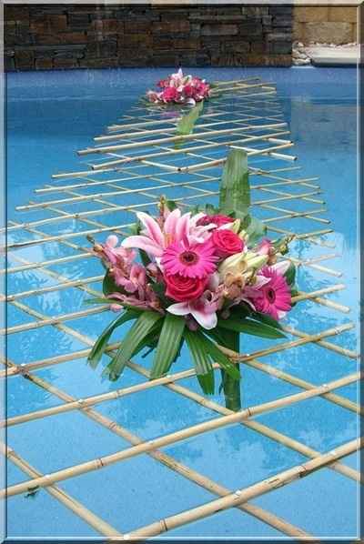 Decoração piscina 
