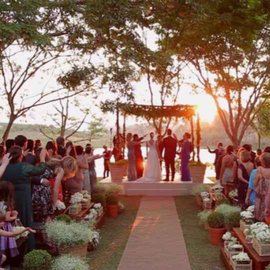 Ao por do sol