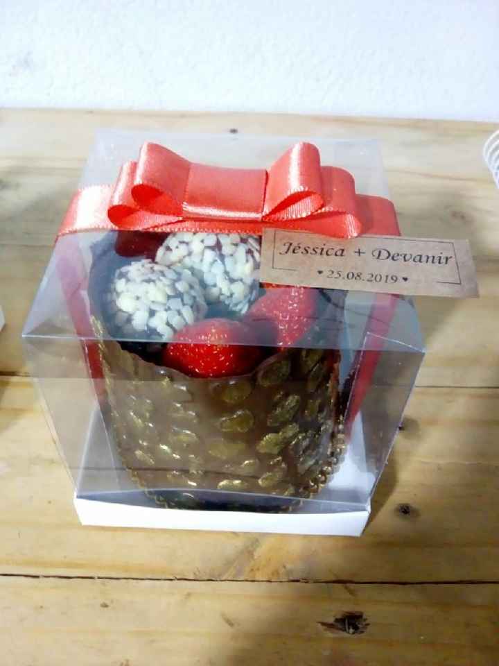 Lembrancinha para os Padrinhos 😍 - 1