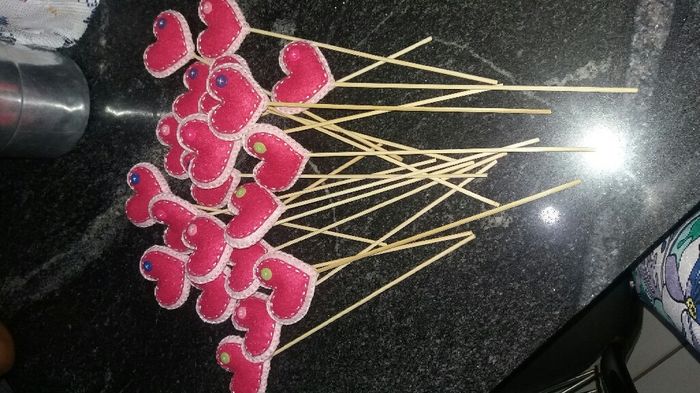 Buquê de corações - diy passo a passo - 1
