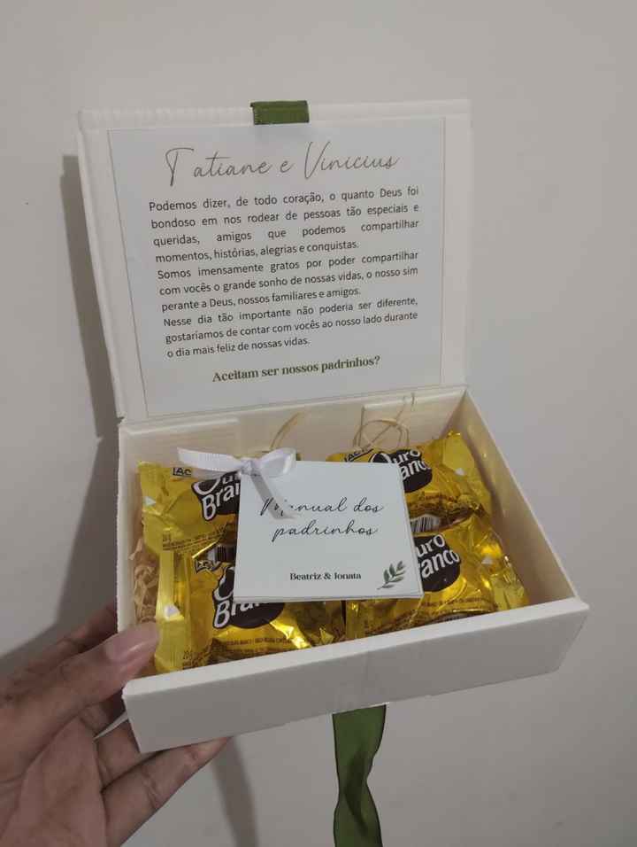 Caixa dos padrinhos - 2