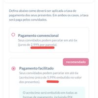 taxas abusivas no site "casar.com" - 4