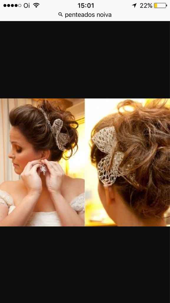 Já me decidir: penteado preso e tiara - 2