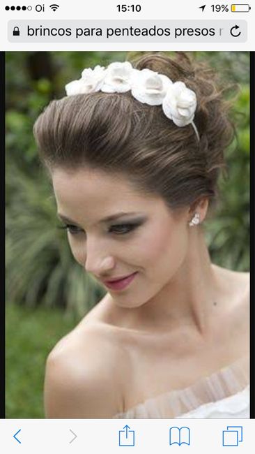 Já me decidir: penteado preso e tiara - 3