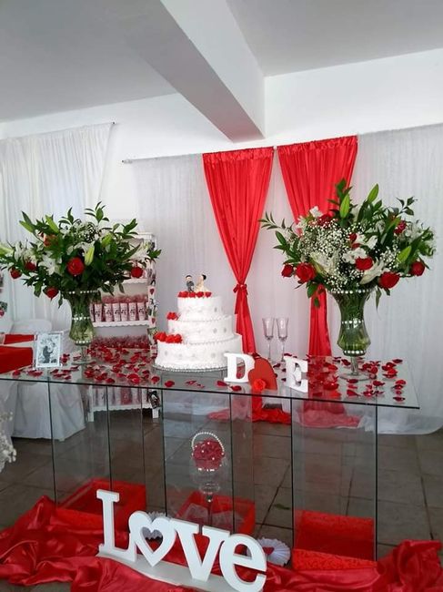 Oi noivinhas assim ficou a  decoração do meu casamento 😍👰🤵💕 - 8