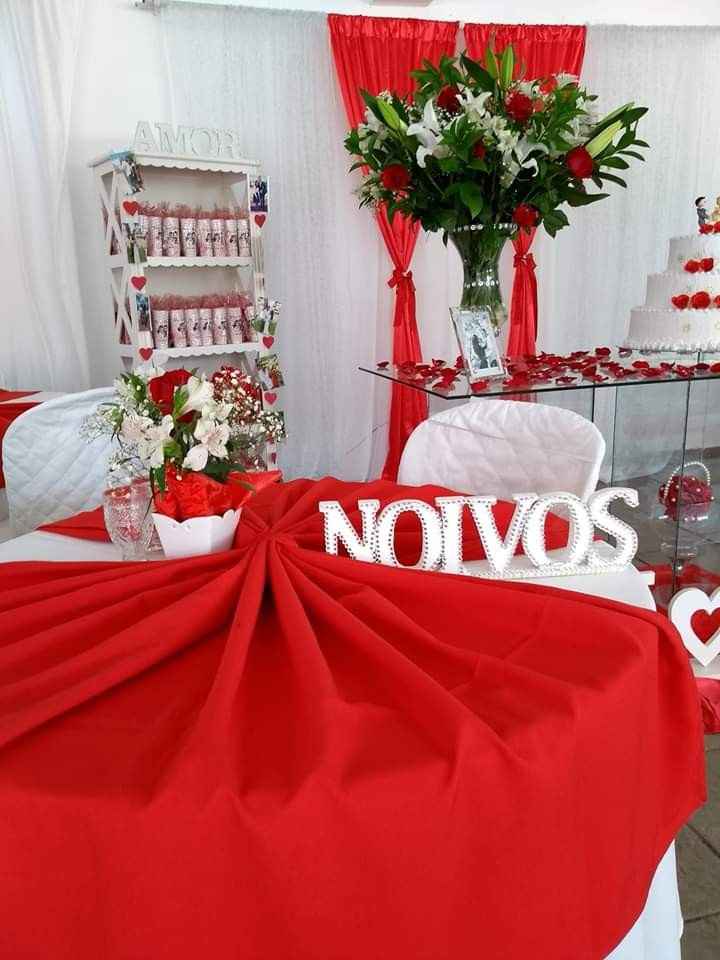Oi noivinhas assim ficou a  decoração do meu casamento 😍👰🤵💕 - 10