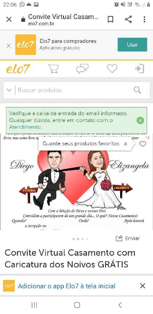 Convites digitais - 1