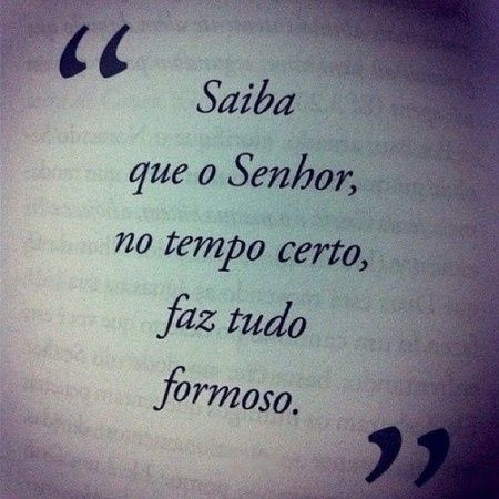 "Tempo de Deus"