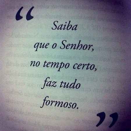 "Tempo de Deus"