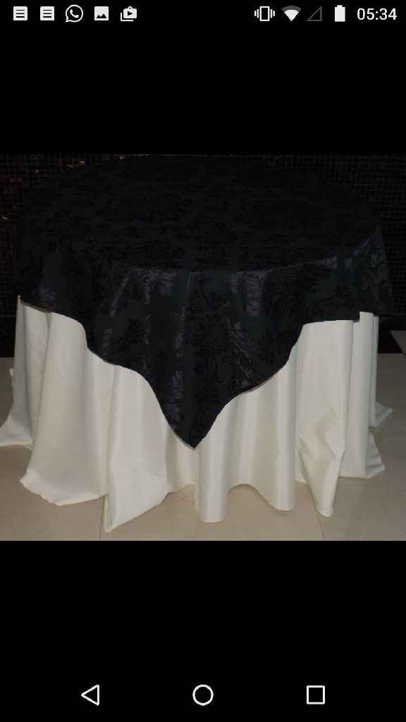 Ajuda na escolha das toalhas de mesa - 1