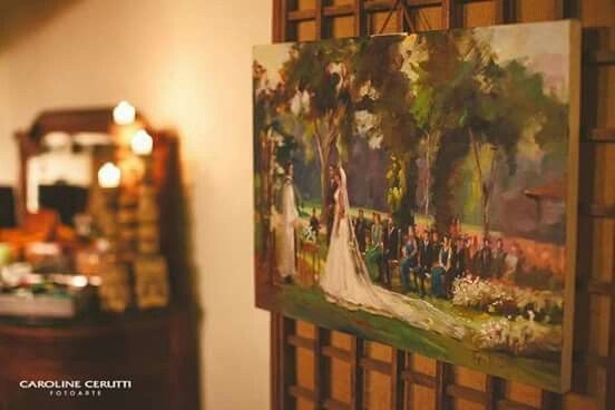 Pintura na hora do casamento? - 2