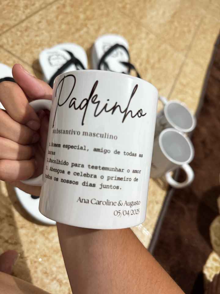 Lembrancinha - Padrinhos - 3