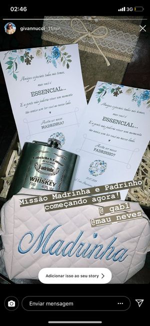 Convite dos Padrinhos ❤️ - 2