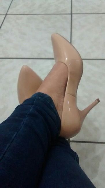 Prova do vestido chegando - 1