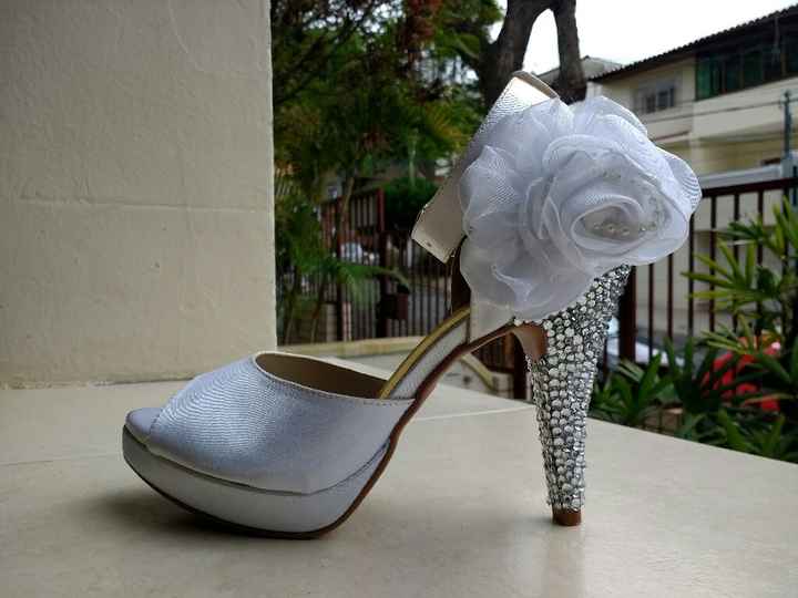 Meu sapato de noiva chegou #vemver #faltam7dias - 1