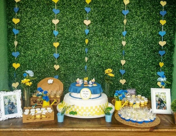 Decoração da nossa mesa!