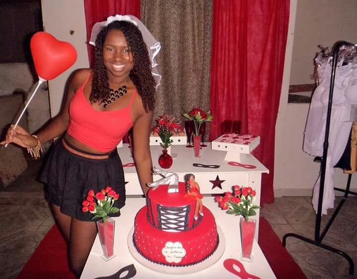 Meu cha de lingerie vermelho!! #vemveer - 6
