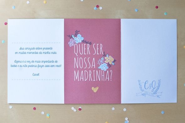 Convite madrinha 2