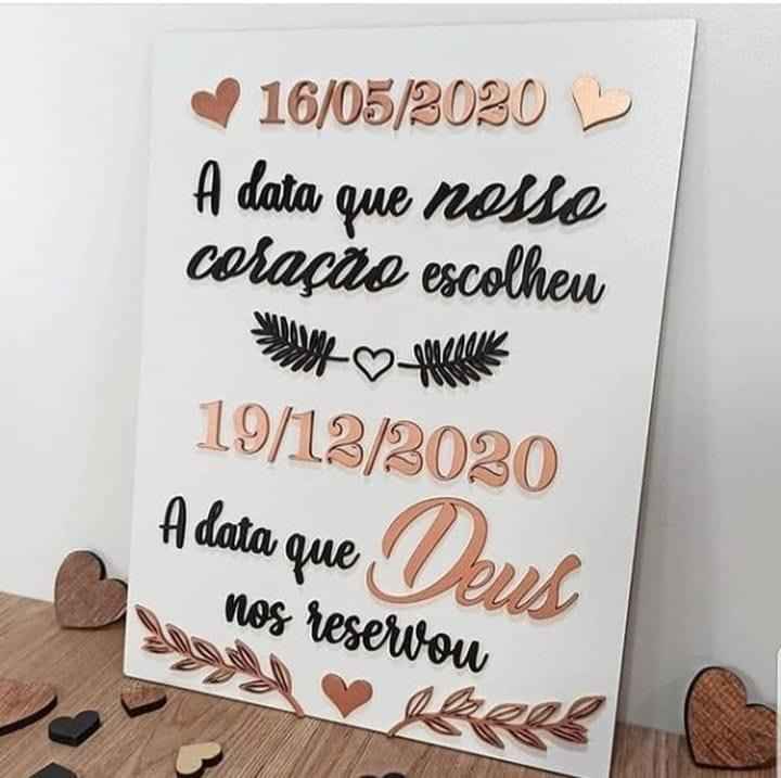 Placa decorativa - 1
